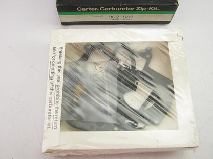 Carter 902-981 Carburetor Rebuild Kit For 1974-1987 Chrysler W/ Holley 1945 Carb