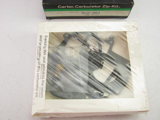 Carter 902-981 Carburetor Rebuild Kit For 1974-1987 Chrysler W/ Holley 1945 Carb