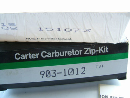 Carter 903-1012 Fuel Injection Injector Service Seal O-ring Kit Hitachi HI-1 TBI