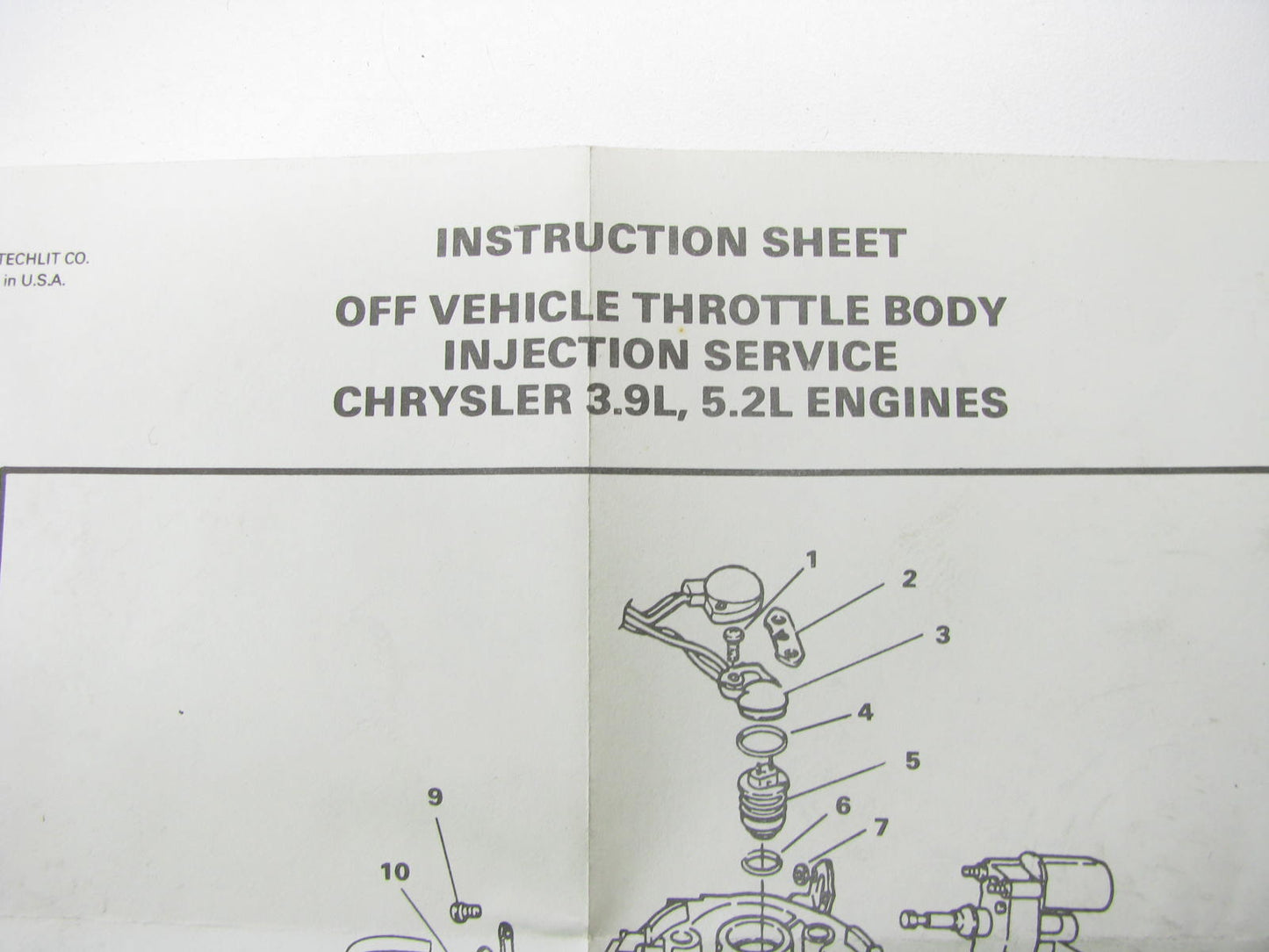 Carter 903-1018  Fuel Injection Throttle Body Repair Kit-TBI Tune-Up Seal Kit