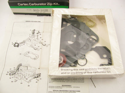 Carter 903-1028 Fuel Injection Throttle Body Repair Rebuild Kit - Rochester 700