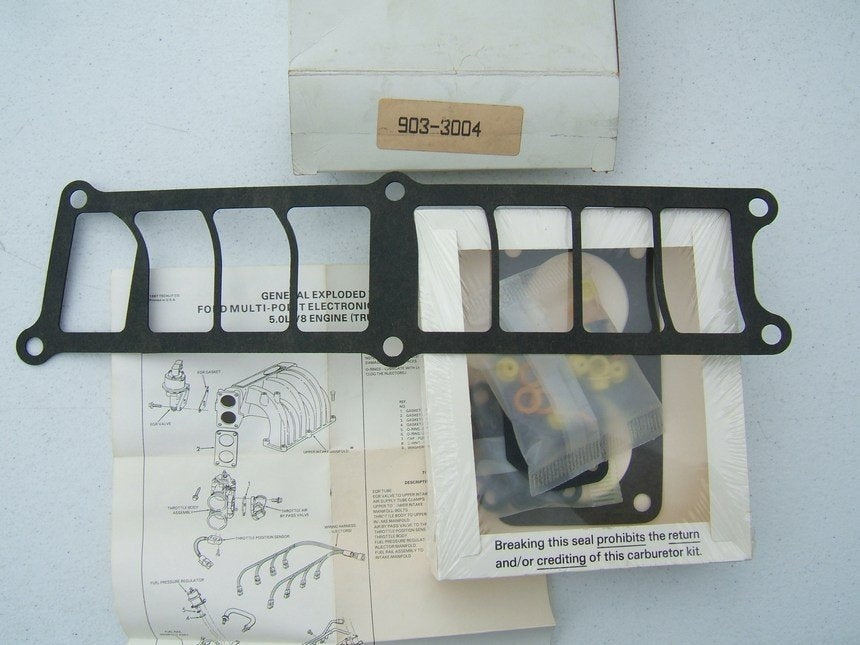 Carter 903-3004 Fuel Injection Multi-Port Tune-up Seal Gasket Kit, Ford V8 Truck