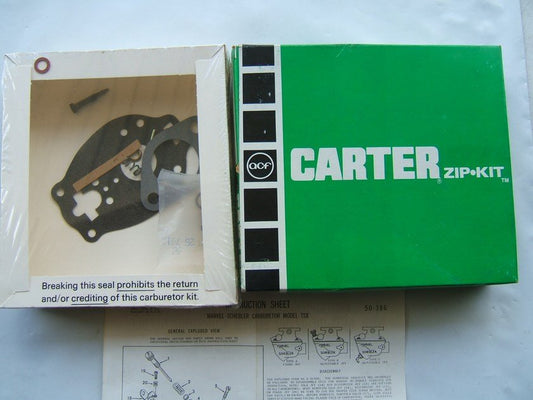Carter 906-509 Marvel Schebler TSX Industrial Carburetor Rebuild Kit (778-509)
