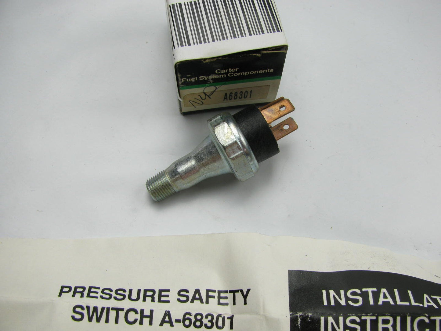 Carter Oil Pressure Safety Switch A68301 Electric Fuel Pump Circuit Stopper