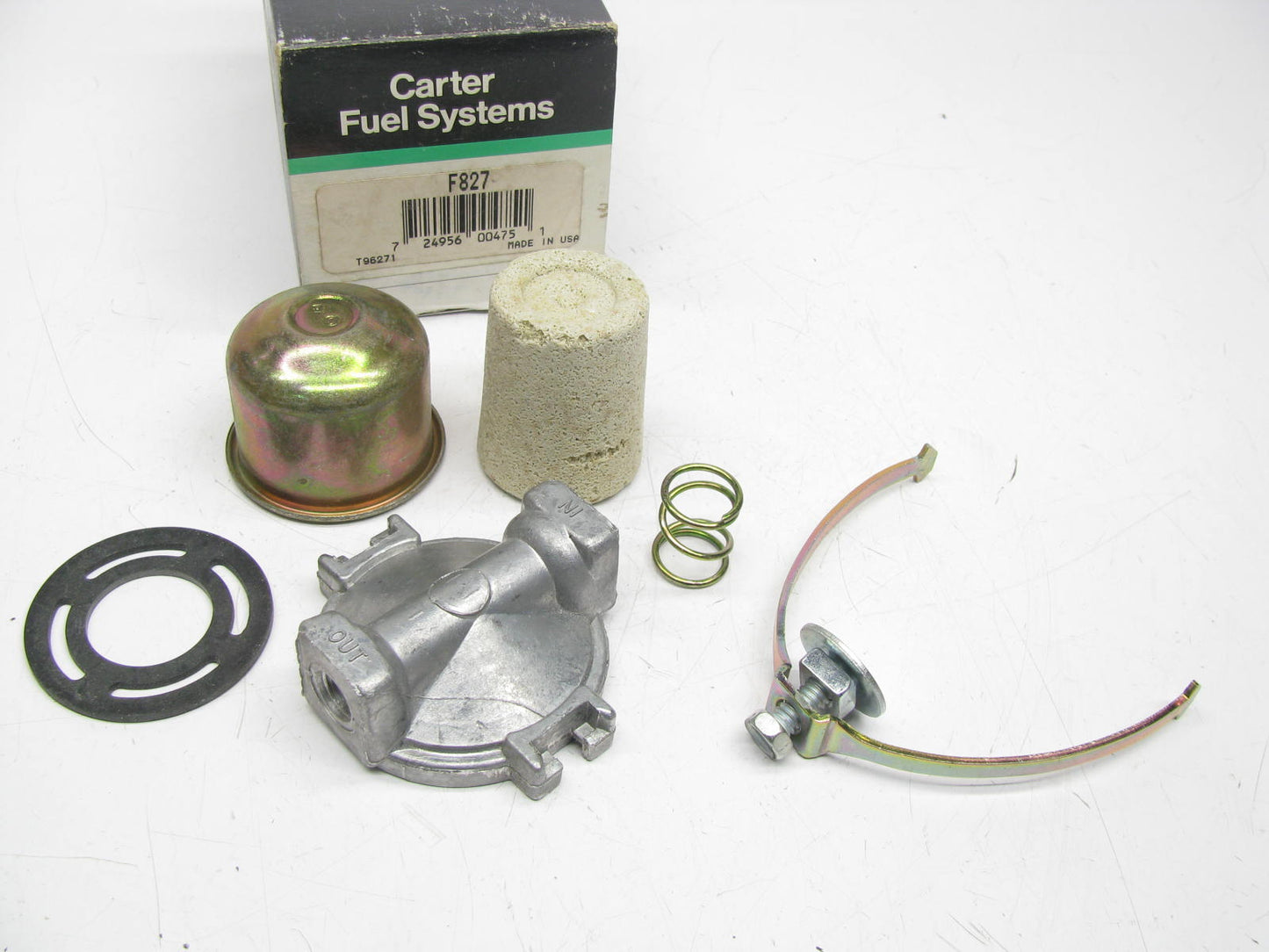 Carter F827 Fuel Filter Repair Parts Carter F827, F866, F2160 Fuel Fitler Bowl