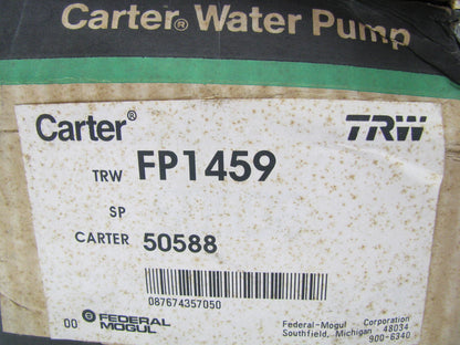 Carter FP1459 Engine Water Pump For 1971-73 Plymouth Cricket 1.5L I4