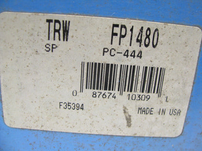 Carter FP1480 Engine Water Pump For 1971-1975 Chevrolet 2.3L, Made In USA