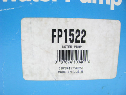 Carter FP1522 Engine Water Pump 1972-74 Chevrolet Luv Pickup, 1975 LUV 1.8L