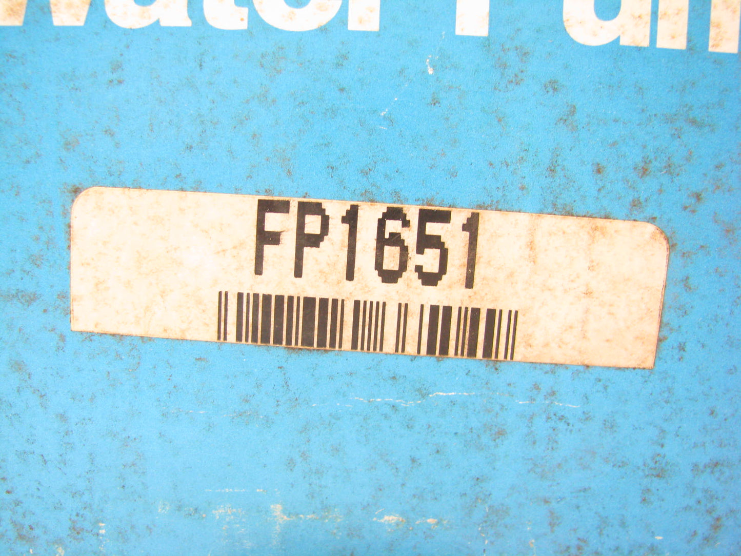 Carter FP1651 Engine Water Pump - 1979-1982 Toyota Cressida Celica 2.6L 2.8L I4