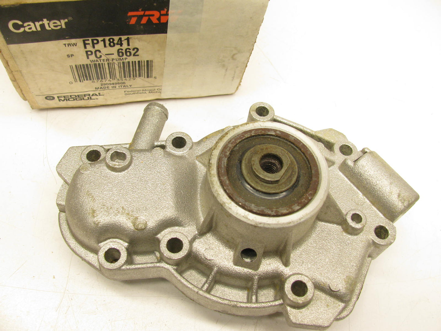 Carter FP1841 Engine Water Pump For 1984-86 Renault 2.2L 88-89 Eagle 2.2L