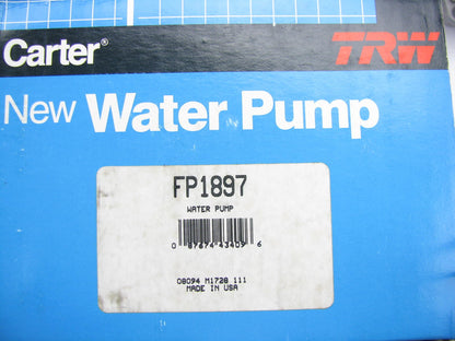 Carter FP1897 Engine Water Pump for 1973-1984 VW Audi 1.5L 1.6L 1.7L