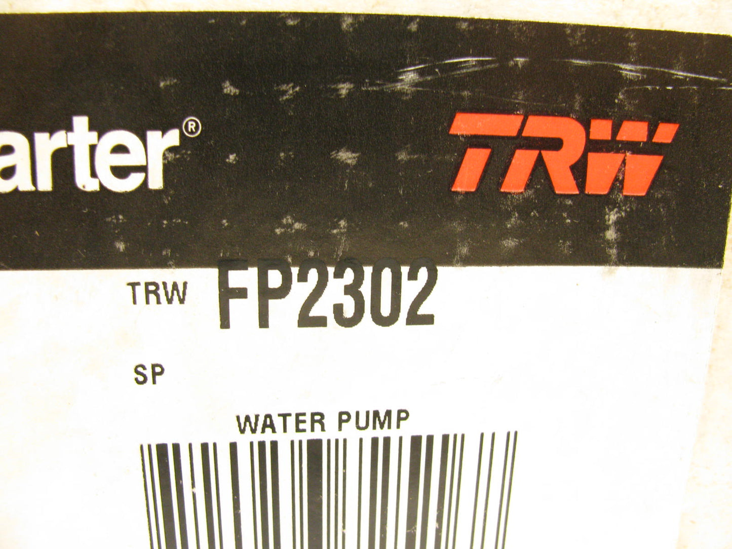 Carter Water Pump FP2302  For 1990-1994 Mitsubishi Eclipse 2.0L