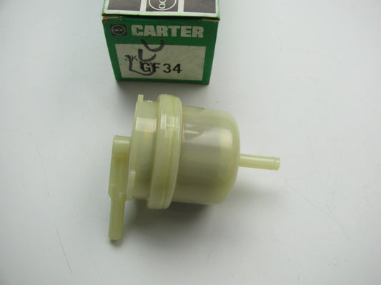 Carter GF34 Fuel Filter - 1975-1976 Toyota 2TC 1.6L & 1976-1977 20R 2.2L Celica