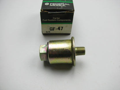 Carter GF47 Fuel Filter Replaces OEM Ford # E0ZZ-9155-A.