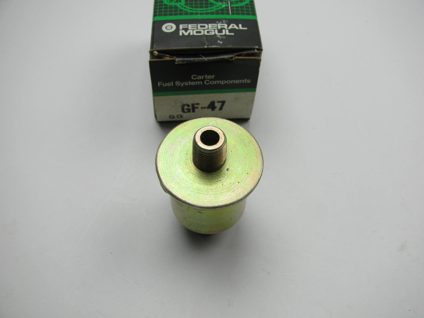 Carter GF47 Fuel Filter Replaces OEM Ford # E0ZZ-9155-A.