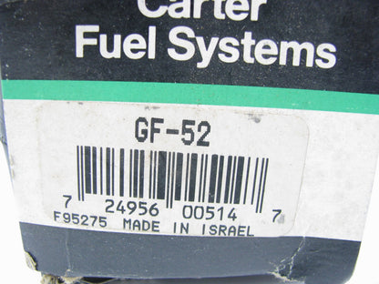 Carter GF52 Fuel Filter For 1980-1981 Subaru 1.6L 1.8L EA71  EA81