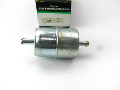 Carter GF8 UNIVERSAL Low-pressure Carburetor Fuel Filter 3/8-inch In & Out