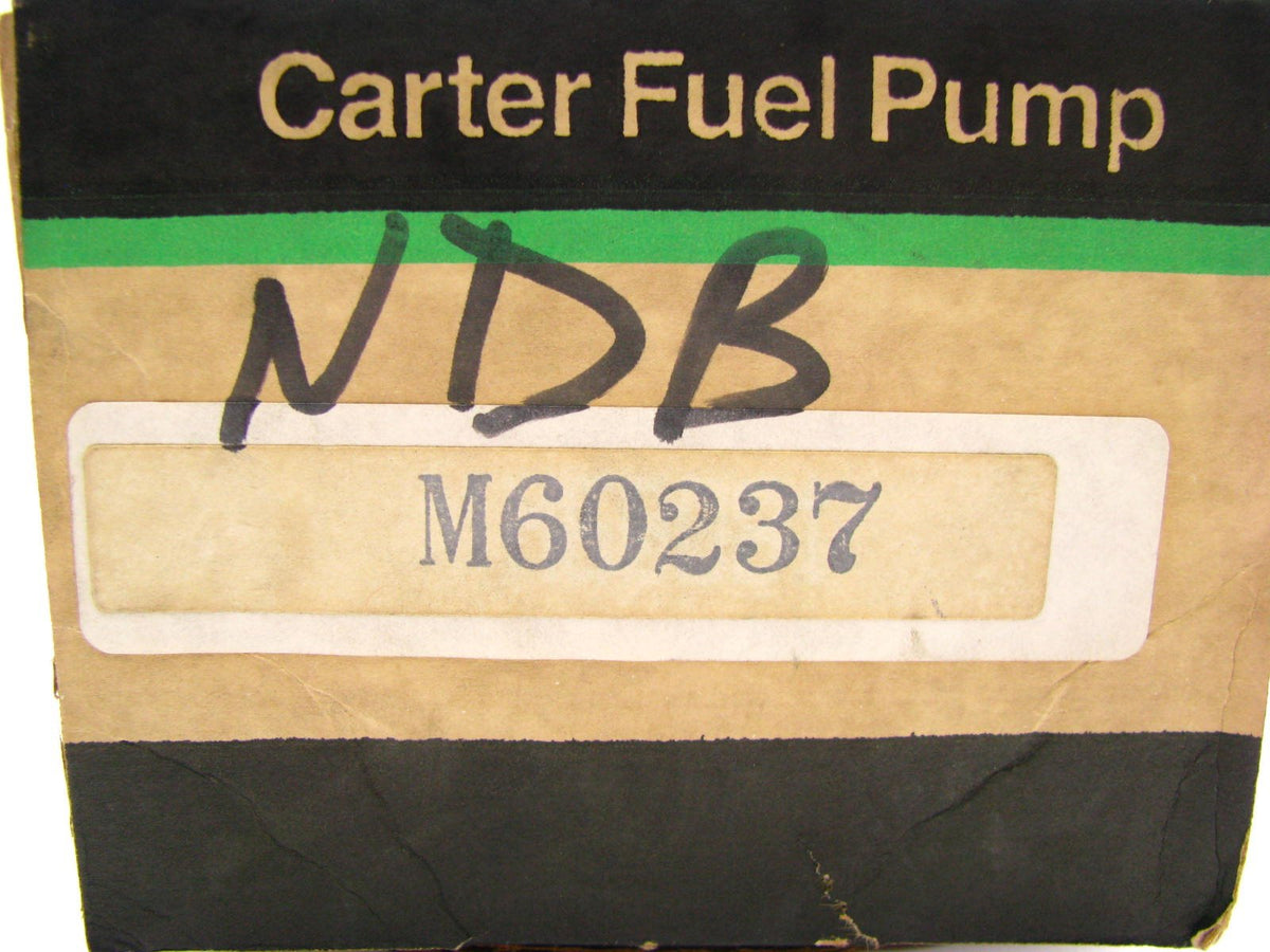 Carter M60237 Mechanical Fuel Pump - 1979-1983 Ford 255 302 V8