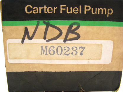 Carter M60237 Mechanical Fuel Pump - 1979-1983 Ford 255 302 V8