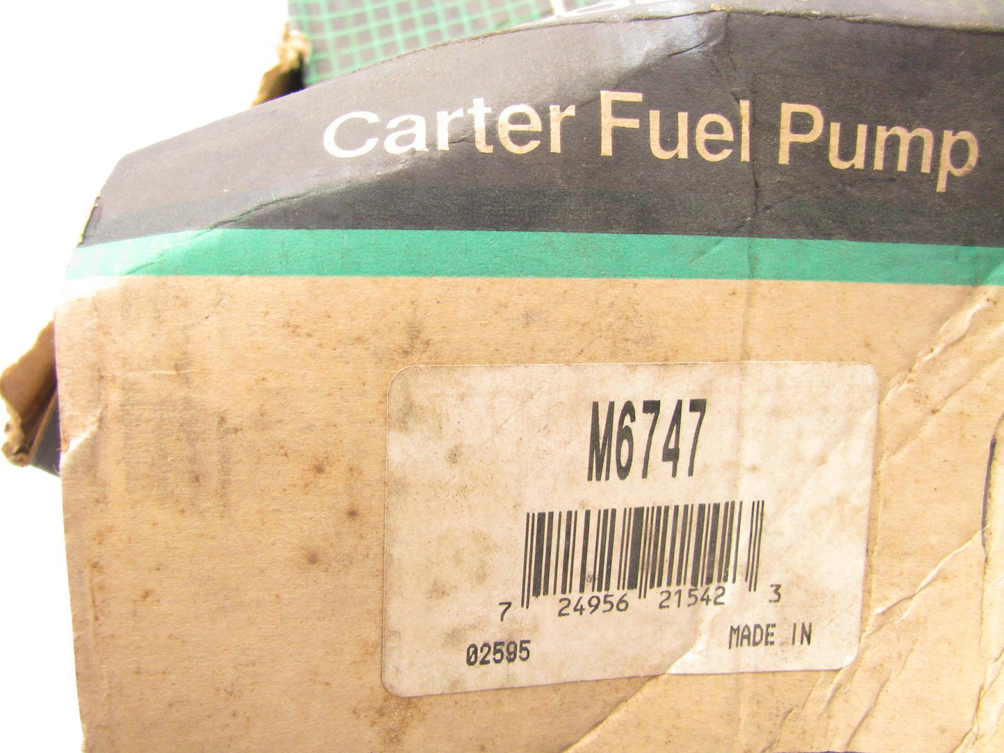 Carter M6747 Mechanical Fuel Pump - 1976-1977 Mercury Capri 2.3L