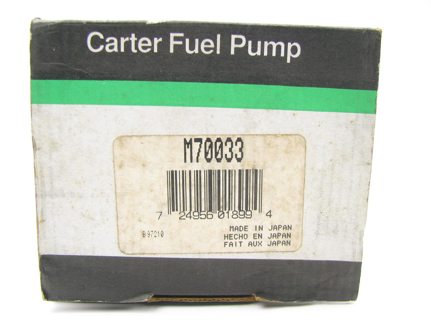 Carter M70033 Kyosan Denki Mechanical Fuel Pump For 86-93 Toyota 1Y 2Y 3Y