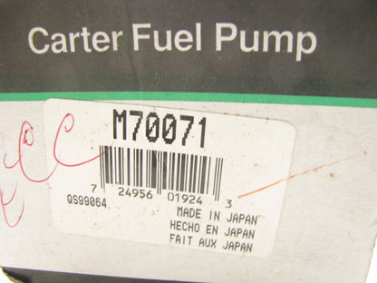 Carter M70071 Mechanical Fuel Pump For 1981-1984 Dodge Colt