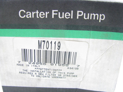 Carter M70119 Mechanical Fuel Pump - 1970-1971 BMW 1600 - MADE IN ITALY