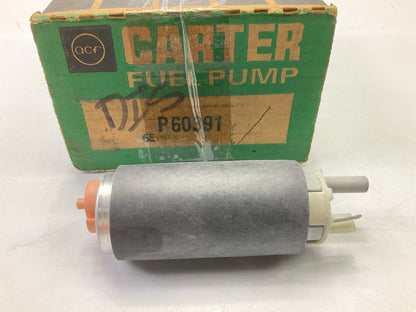 NO STRAINER & GROMMET - Carter P60391 Electric In-Tank Fuel Pump