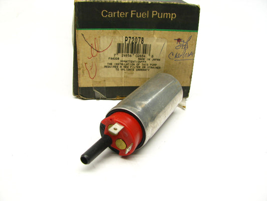 Carter P72078 Replacement In-Tank Electric Fuel Pump