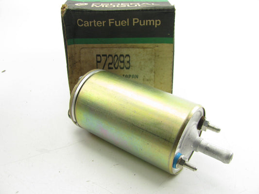 Carter P72093 Fuel Pump - 1991-1992 Geo Prism - Made In Japan