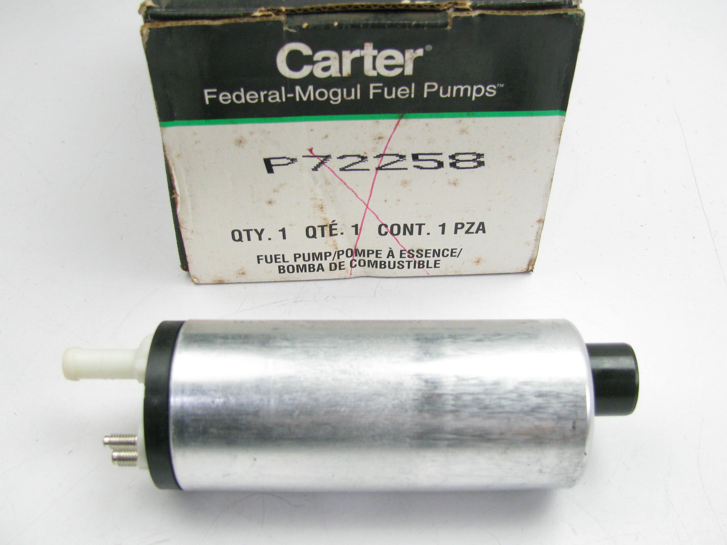 Carter P72258 In-tank Electric Fuel Pump Genuine OEM VW 8A0906091G