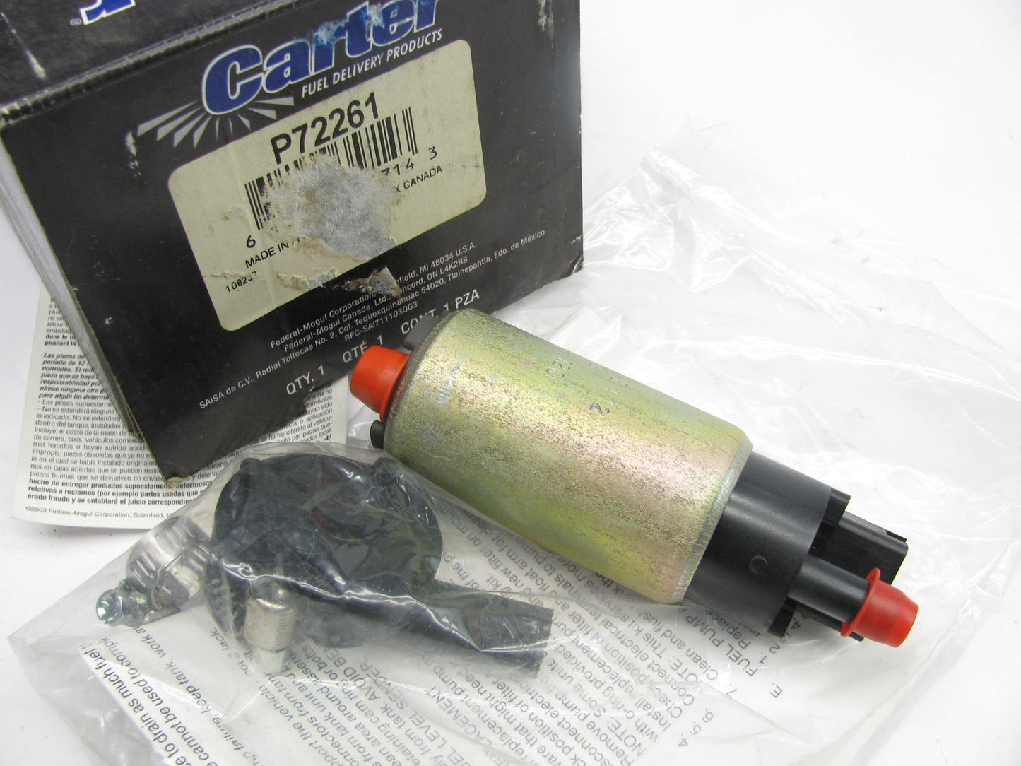 Carter P72261 Electric Fuel Pump