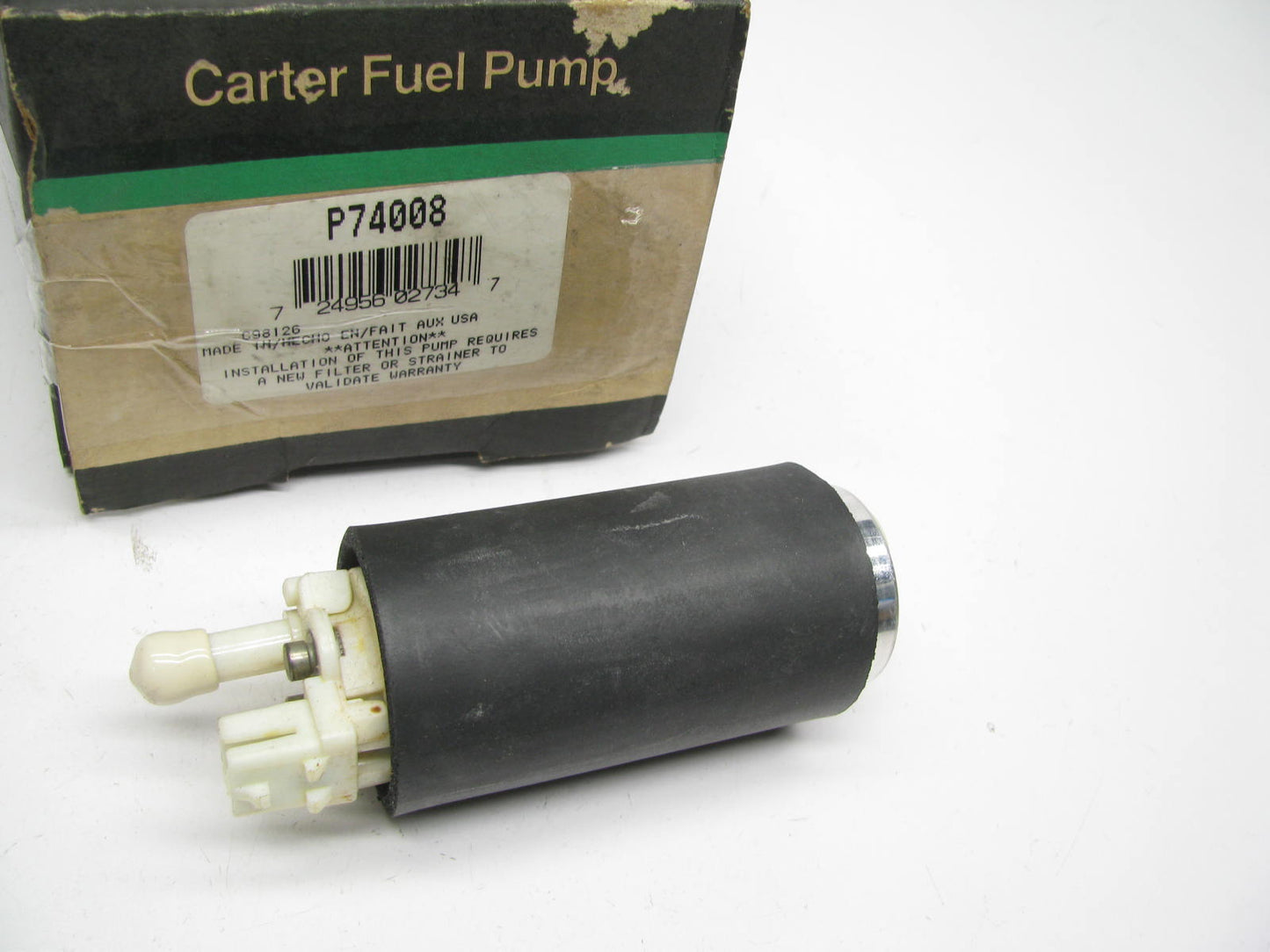 Carter P74008 Electric Fuel Pump For 1984-1987 GM 3.8L V6 Turbo ONLY