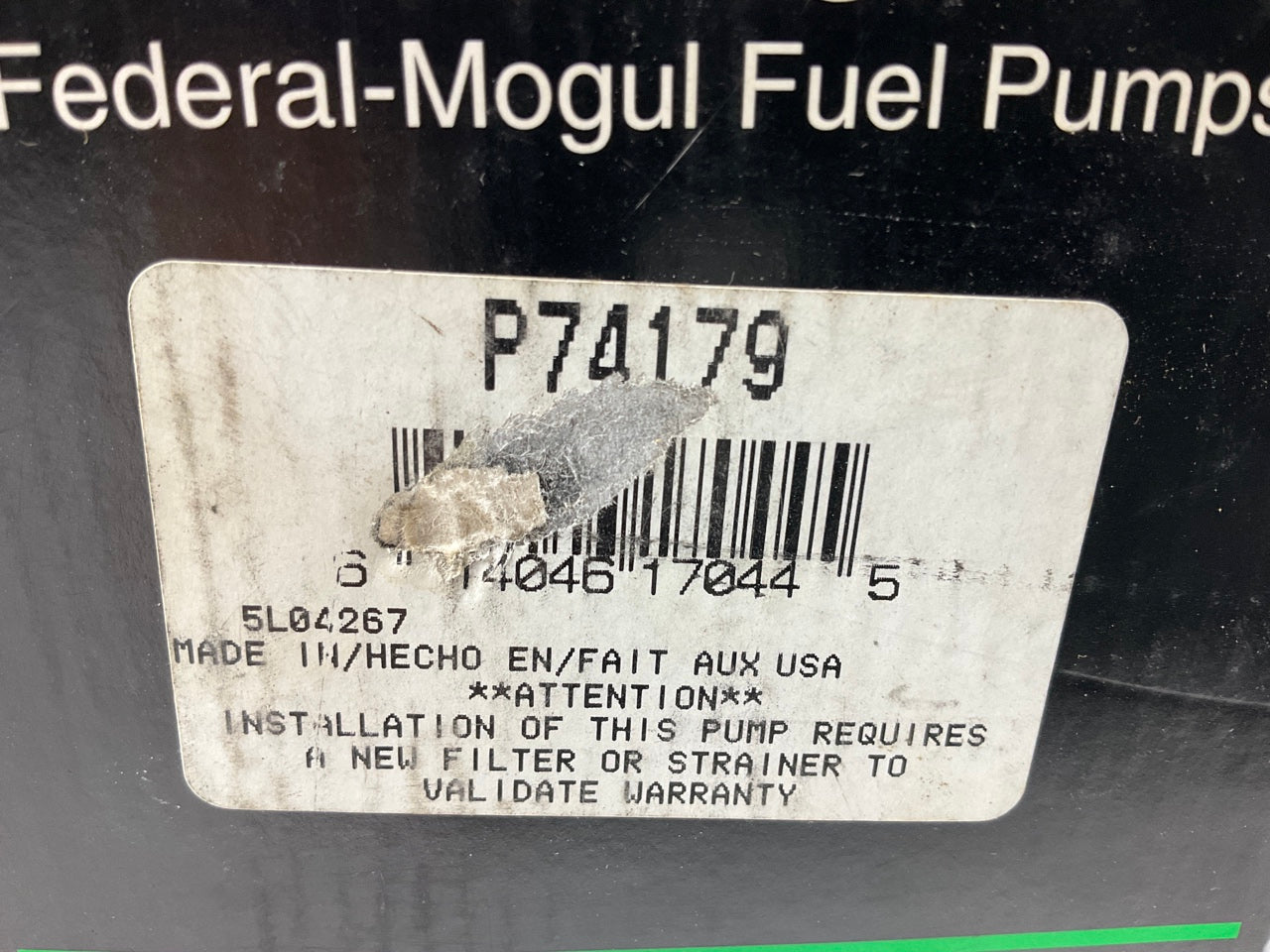 Carter P74179 Electric Fuel Pump Kit - WALBORO GSS300, Made In USA