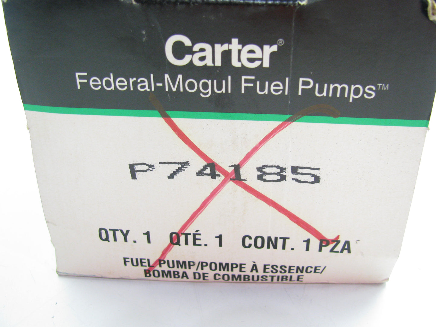 Carter P74185 Electric Fuel Pump For 1990-97 Ford F-53 Motorhome Chassis 460 V8