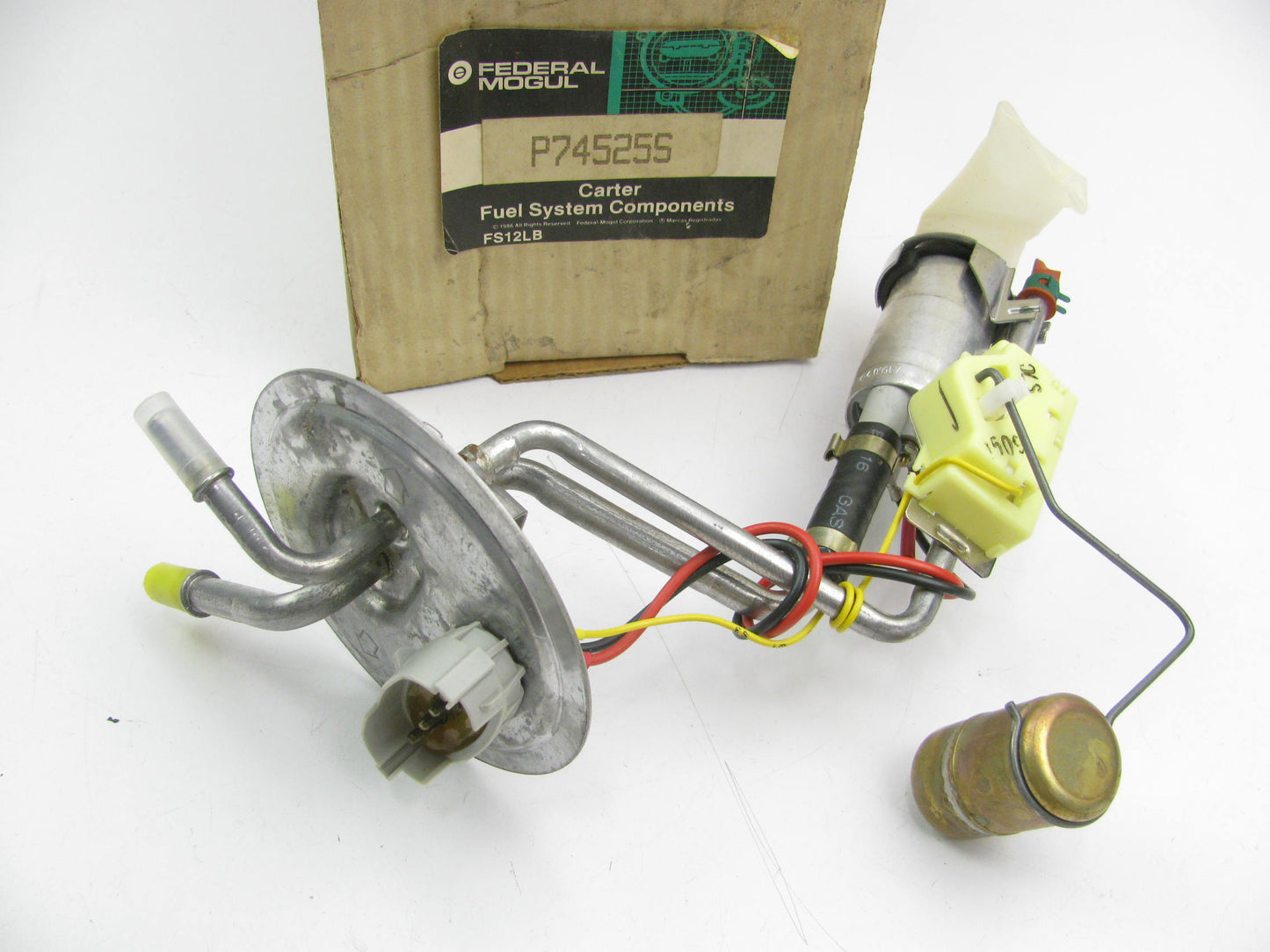 Carter P74525S Electric Fuel Pump Assembly 1988-90 Ford E-150/350 20-22 Aft Tank