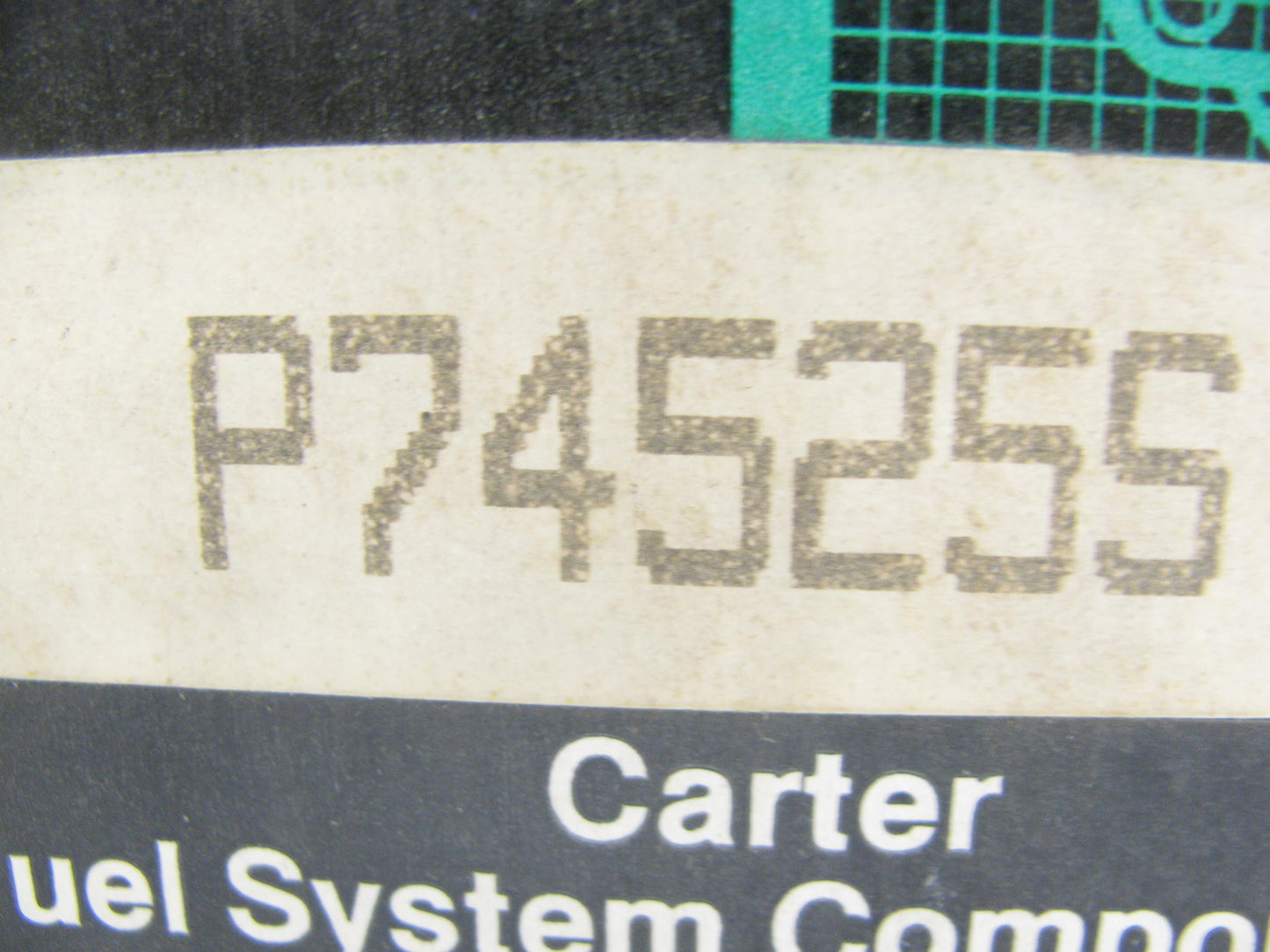 Carter P74525S Electric Fuel Pump Assembly 1988-90 Ford E-150/350 20-22 Aft Tank