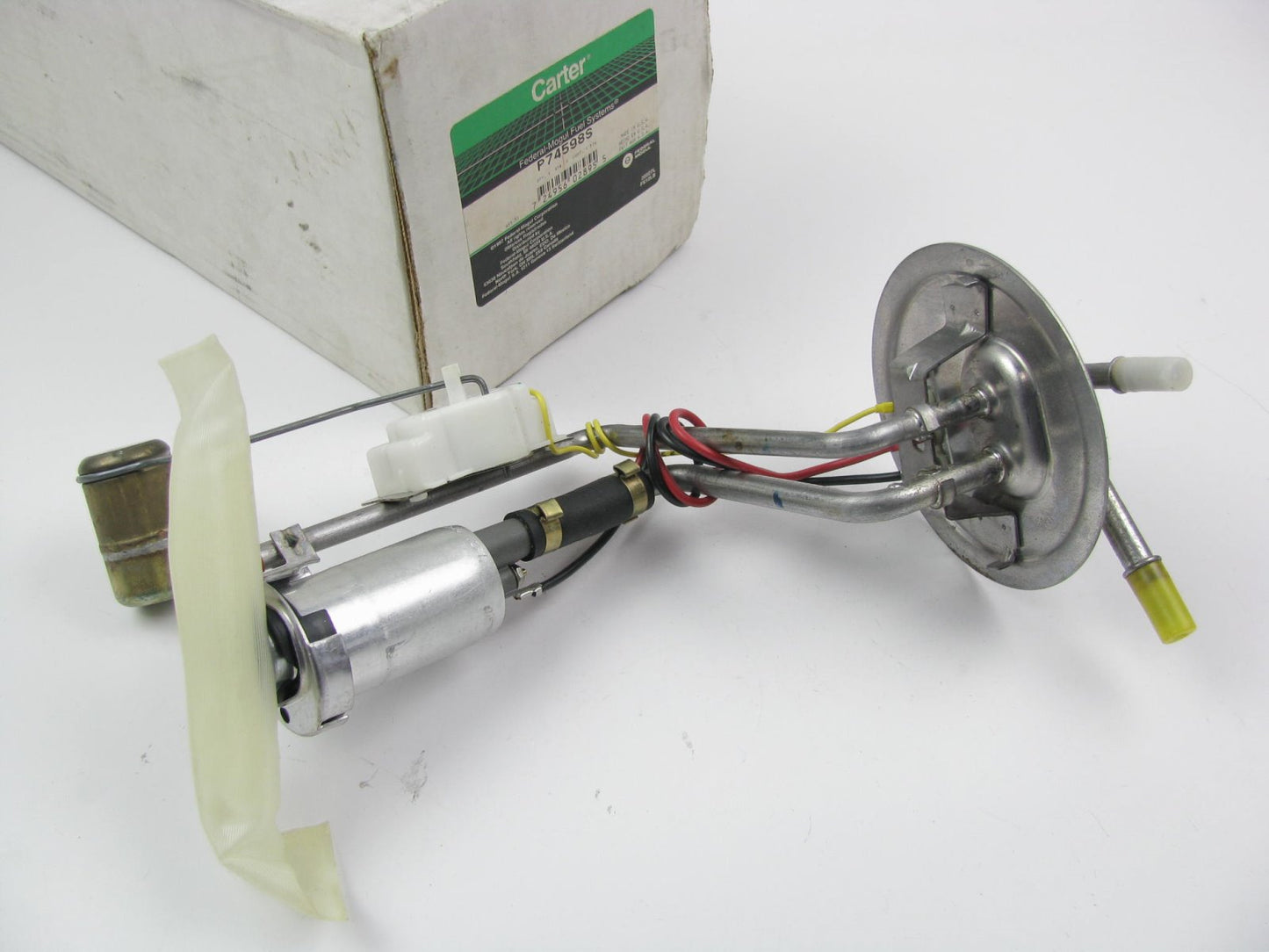 Carter P74598S Electric Fuel Pump With Fuel Level Sender Rebox OEM E9UF-9H307-AB