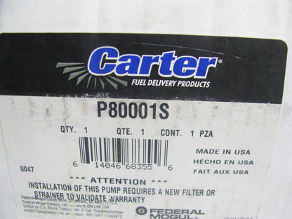 Carter P80001S Electric Fuel Pump Hanger Assembly 1996-97 C1500/3500 K1500/3500