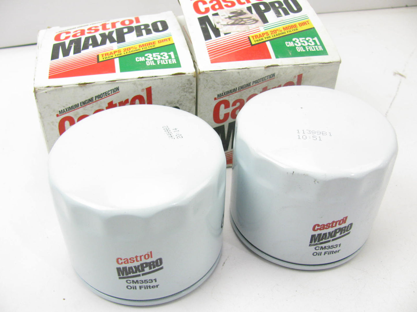 (2) Castrol CM3531 Engine Oil Filters Interchanges With Fram PH3531