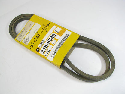 NEW - OEM 216-0349 Accessory Drive Belt - 0.53'' X 64.00'' - 36 Degree For CAT