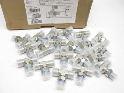 (20) NEW GENUINE OEM 280-9180 Hydraulic TEE Fittings For CAT