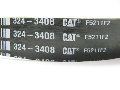 NEW - OEM 3243408 Serpentine Belt For CAT Backhoe 416E 432E 420E 442E 434E 422E