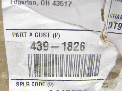 (10) 439-1826 Hydraulic Fitting CONNECTOR For CAT 325D, 950H, 962H, C7, IT62H