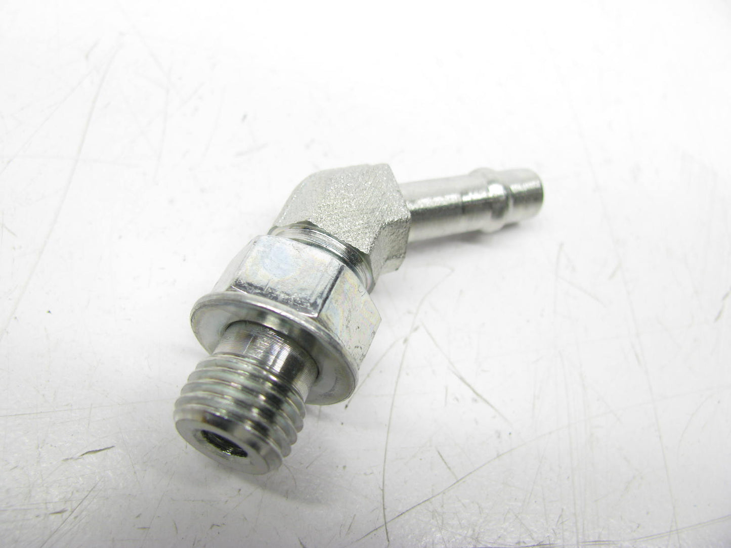 (x10) Genuine For CAT 6V-8245 - 45 Deg. Hydraulic Fittings - 10 PACK