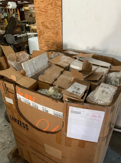 9860 Pcs - Wholesale Pallet Of Mixed Hydraulic Fittings For CAT Equipment 2100lb