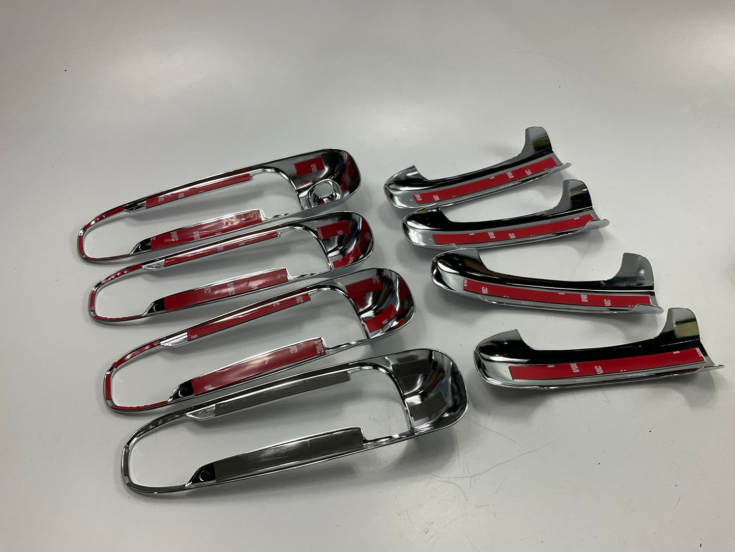 CCI DH68106B Exterior Chrome Door Handle Cover Set For 02-08 Ram 1500 2500 3500