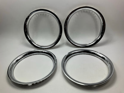 CCI IWC1516C 2'' Deep Wheel Trim Rings, 16'' Diameter, Chrome Steel, Set Of 4