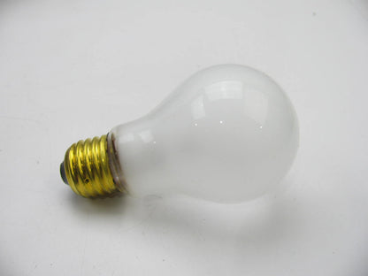 (48) CEC RSB50 Rough Service Bulbs, 50 Watt, 130V, A19, Frosted, Long Life