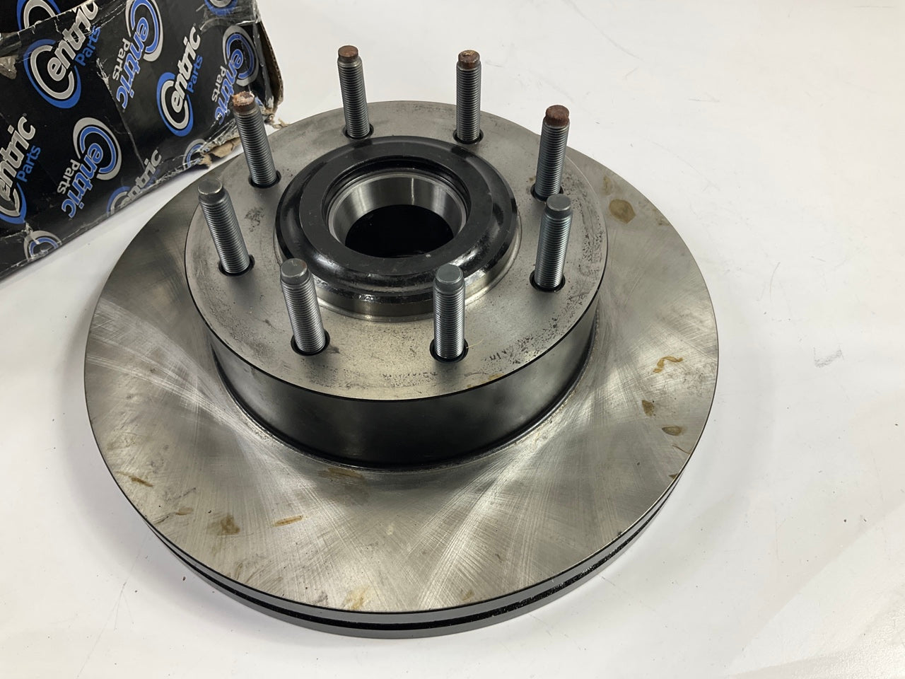 Centric 120.65140 FRONT Premium Brake Rotor & Hub For 2012- 2022 F-250 F-350 SRW